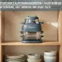 Еърфрайър 1500 W със стъклени съдове 4,2 и 2,2 л, 4 програми, снимка 7
