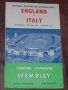 Англия - Швеция, Италия 1959 г., Югославия 1960 г., Мексико 1961 г. оригинални футболни програми, снимка 1