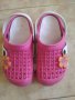 Розово бели  детски чехли джапанки тип Crocs, снимка 3