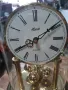 немски настолен кварцов часовник с колба, снимка 2