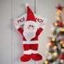 6220 Висяща коледна украса Дядо Коледа Снежен човек Let It Snow, 34 см, снимка 2