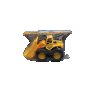 Жълто багерче, багер играчка, снимка 1 - Коли, камиони, мотори, писти - 41319488