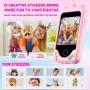 Нов Телефон с камера и игри - Играчка подарък за момичета на 3-8 години, снимка 2