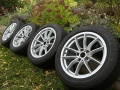 4бр. оригинални BMW спорт пакет джанти 5х112 с гуми 17 цола, снимка 1