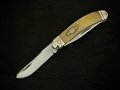 Колекционерски сгъваем джобен нож (Sowbelly Trapper Bone).RR1908, снимка 3