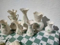 Ръчно рисувани вази Belleek Ирландия, снимка 8
