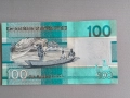Банкнота - Гамбия - 100 даласи UNC | 2023г., снимка 2