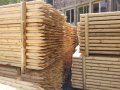 Дървени струговани колове за овошки и лозя и импрегнация на дървен материал