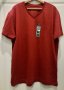 Керемиденочервена мъжка тениска Cedar Wood State, снимка 1 - Тениски - 35901782