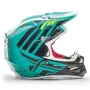 Шок цена!!! fly racing f2 zoom teal black white каска крос мотор мото, снимка 12