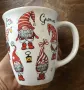 Комплект 2 керамични коледни чаши, чаша за кафе / чай; 420 мл, ‘джуджета’, отлична изработка НОВИ, снимка 4