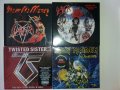 Slayer, Twisted Sister, Iron Maiden,Sepultura,Metallica