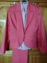 Разкошен Костюм 3 Части-САКО+ПАНТАЛОН+РИЗА в цвят „скарида“! НОВ!, снимка 2