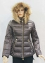 Дамско яке с естествен пух код 16 - 4, снимка 5