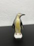 Румънска порцеланова фигура на пингвин. №5062, снимка 1 - Колекции - 44258583