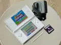 Nintendo DS Lite Бял + New Super Mario Bros + Nintendogs, снимка 1