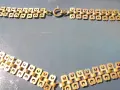 СТАР ПОЗЛАТЕН КОРДОН С ПЕНДАР НАКИТ ЗА НОСИЯ, снимка 2