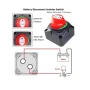 Въртящ се ключ маса / прекъсвач на акумулатор – 12–48V, 275A, IP66, снимка 2