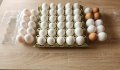 Домашни Бели и Кафяви Яйца, снимка 1 - Домашни продукти - 44476575