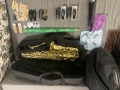 Stagg (Белгия) WS-AS-215 Eb Alto Sax w/ Case алто саксофон, снимка 1