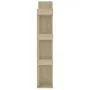 Шкаф библиотека, дъб сонома, 86x25,5x140 см, ПДЧ Код P119, снимка 3