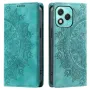 Honor 400 Lite Pattern Imprinted Magnetic Кожен Калъф и Протектор, снимка 4