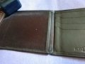 Немски портфейл 120х95мм естествена кожа /echt leder/ нов, снимка 10