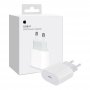 Зарядно устройство Apple 20W USB-C Power Adapter, от контакт към USB Type C (ж), бяло, снимка 1