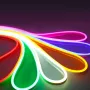 Led Лед въже маркуч неон с контролер 5 м осветление за декорация, снимка 1