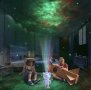 Детска нощна лампа звездно небе проектор Galaxy Star Project Астронавт, снимка 10
