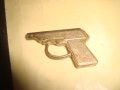МИНИАТЮРНО БРОНЗОВО ПИСТОЛЕТЧЕ 24779, снимка 4