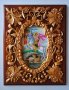 Икона ”Свети Георги убива змея”, иконопис, дърворезба , снимка 1 - Икони - 41441047