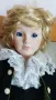 Колекционерска порцеланова кукла, снимка 7