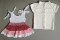Бебешки блузи, комплекти и др. от 0-12 месеца, снимка 6