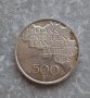 Възпоменателна сребърна монета 500 Francs 150 години независимост