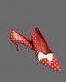 Испански дамски обувки red dot естествена кожа, снимка 2