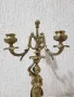Комплект от два масивни бронзови свещника - свещник, снимка 4