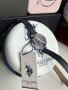 U.S. Polo Assn., Дамски часовник с кожена каишка и циркони, снимка 4