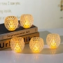 6227 Електронна LED свещ в чаша, декоративна светеща коледна украса и декор, снимка 2