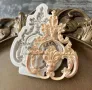 ОР79 Едър масивен орнамент силиконов молд форма фондан шоколад гипс декор украса , снимка 2