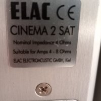 Колонки ELAC CINEMA 2 SAT, снимка 4 - Тонколони - 41840397