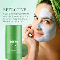 Маска за почистване на лице със зелен чай , снимка 2 - Козметика за лице - 44673580