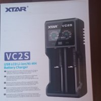 Оригинални зарядни Xtar VC2 / VC2S за 16340 18650 CR123A 26650 Liion li-Ion , снимка 4 - Батерии, зарядни - 41832849
