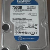 HDD 750GB WD7500AALX харддиск за части, снимка 1 - Твърди дискове - 41317030