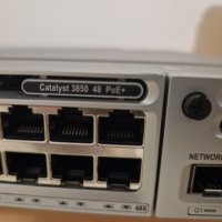 Cisco 3850 POE gigabit switch, снимка 4 - Суичове - 40323316