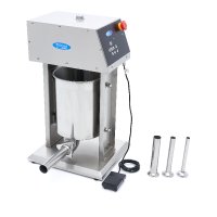 Автоматична машина за пълнене на наденици, 10л - вертикална - от неръждаема стомана, снимка 3 - Обзавеждане на кухня - 41754291