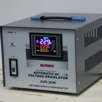 BULPOWER Стабилизатор на ток и напрежение 3KW с лед дисплей, снимка 3 - Генератори - 39484323