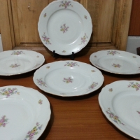 Старинен порцелан Чехословакия чинии, снимка 1 - Антикварни и старинни предмети - 36084347