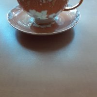 Чаши за кафе и чай-оригинален костен порцелан със злато, снимка 8 - Чаши - 18705283