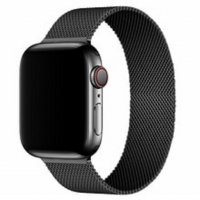 Нови Каишка Верижка за Watch Apple Milanese Loop 38мм 40mm 42mm  44mm 45mm  Неръждаема Стомана, снимка 4 - Смарт гривни - 39851347